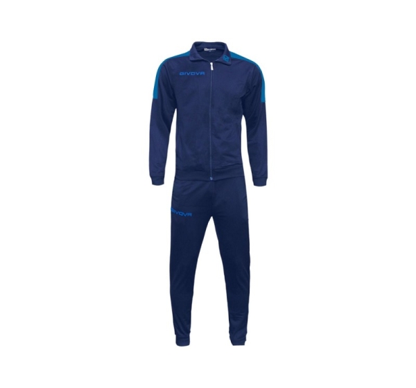 Dres Givova Tuta Revolution granatowo-niebieski TR033 0402 2XS