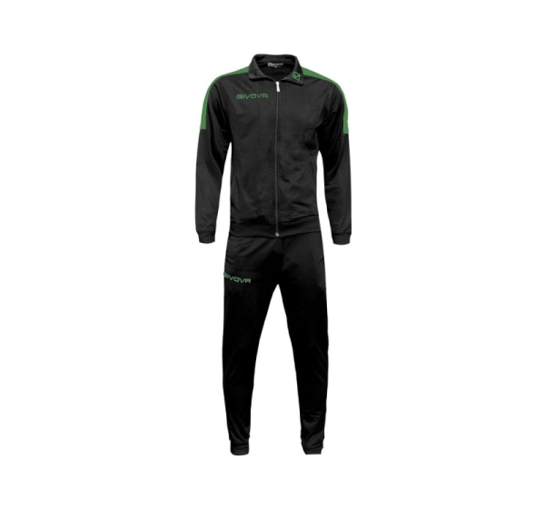 Dres Givova Tuta Revolution czarno-zielony TR033 1013 XS