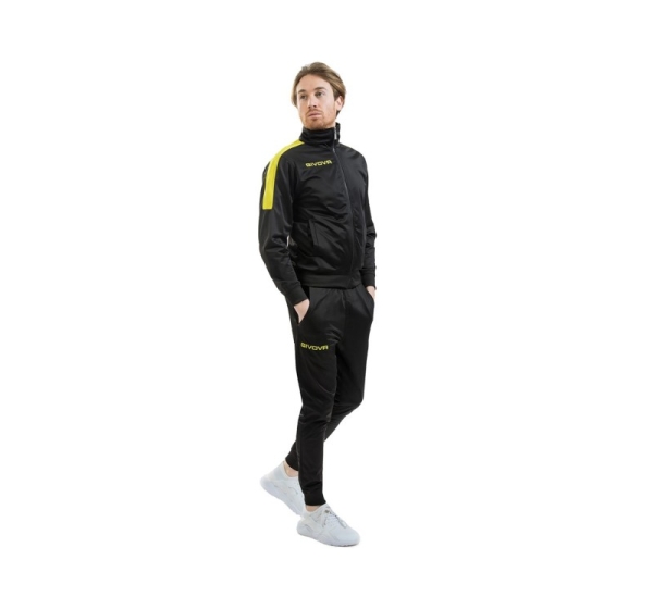 Dres Givova Tuta Revolution czarno-żółty TR033 1007 2XS