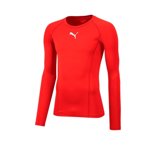Puma Liga Baselayer Tee LS Red 655920 01 S