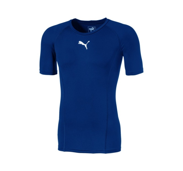 Puma LIGA Baselayer SS Men's T-Shirt blue 655918 02 XL