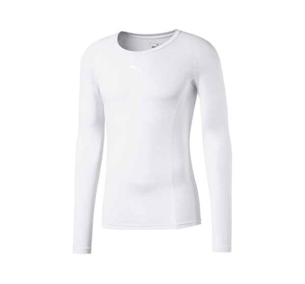Puma LIGA Baselayer Tee LS White 655920 04 S