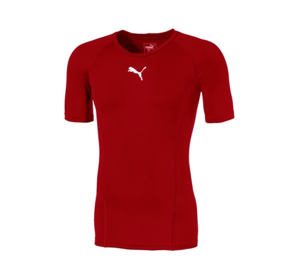 Puma LIGA Baselayer SS Men's T-Shirt Red 655918 01 S