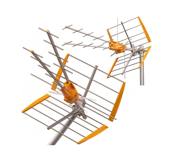 Antenna Televes V+ MIX DVB-T2 U/V ref.149011 with amplifier