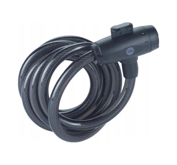 12 mm steel keyed bicycle cable - YCK0/12/200/2 Black