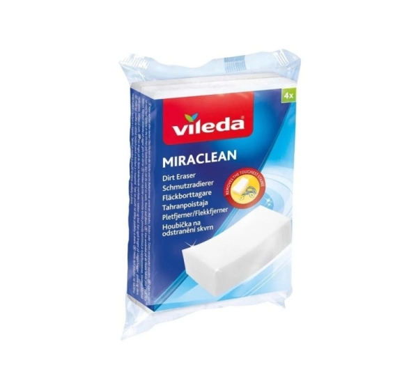 Vileda Miraclean Magic Sponge, 4-pack