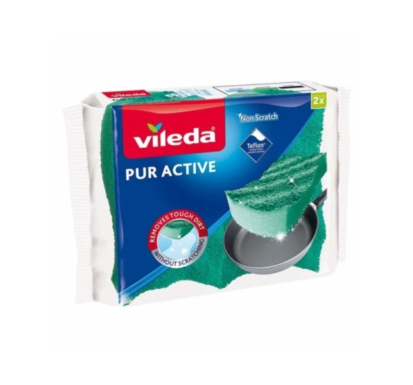 Sponge Scourer Vileda Pur Active 2 pc(s)