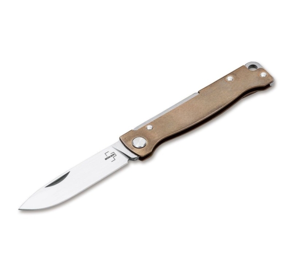 Böker Plus Atlas Brass Knife