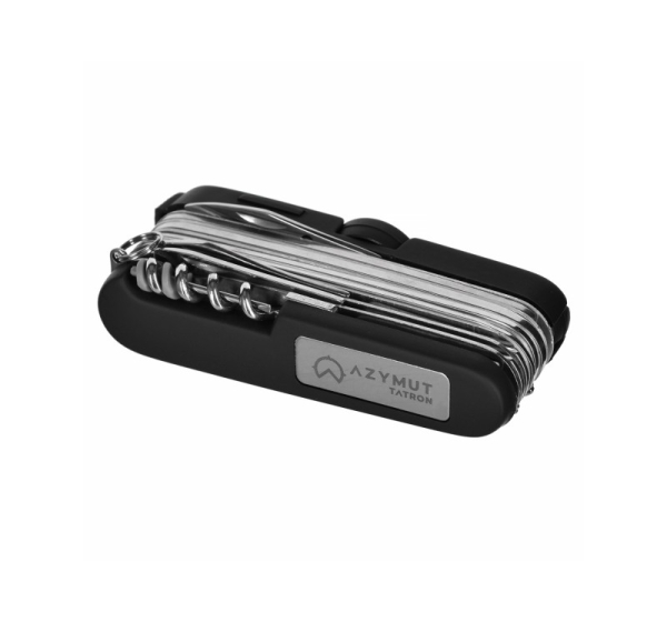 Pocket knife AZYMUT Tatron - 25 tools + belt pouch (HK20017BL)
