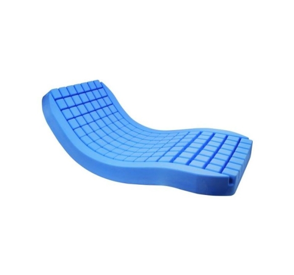 Rehabilitation and anti-decubitus dual function mattress Polyplot Blue