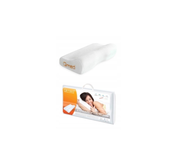 Qmed Standard Plus Pillow orthopaedic contoured sleeping pillow