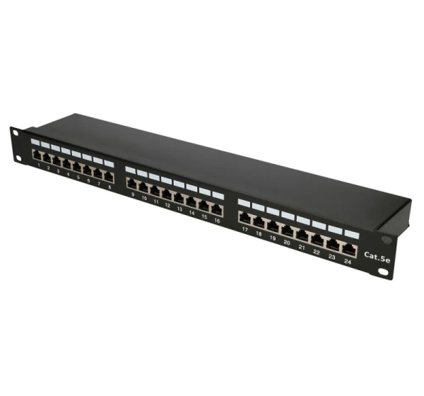 Extralink Patchpanel CAT5E STP V2 24 port