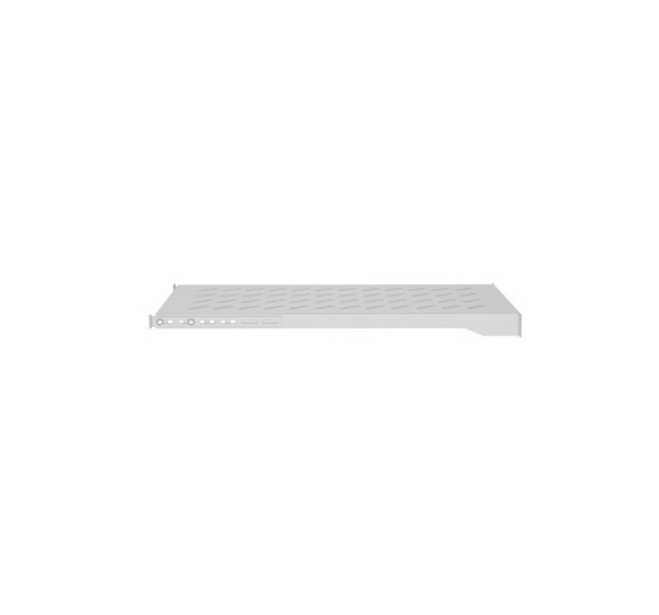 SHELF FOR 19" CABINETS 1000MM GREY LANBERG (1U/483X700MM LOAD CAPACITY UP TO 25KG, 4-POINT MOUNTING)