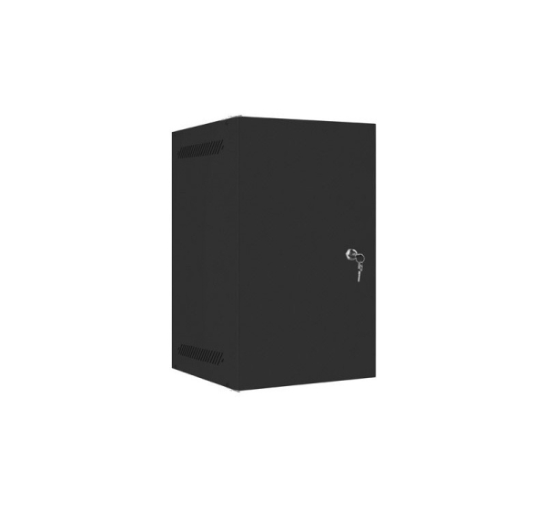Lanberg WF10-2309-00B rack cabinet 9U Wall mounted rack Black