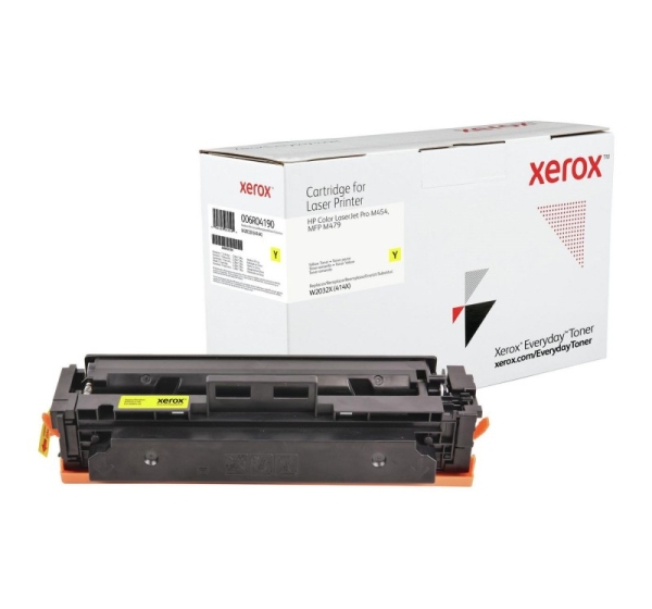 Everyday™ Yellow Toner by Xerox compatible with HP 415X (W2032X), High capacity