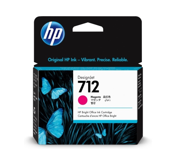 HP 712 - magenta - original - DesignJe