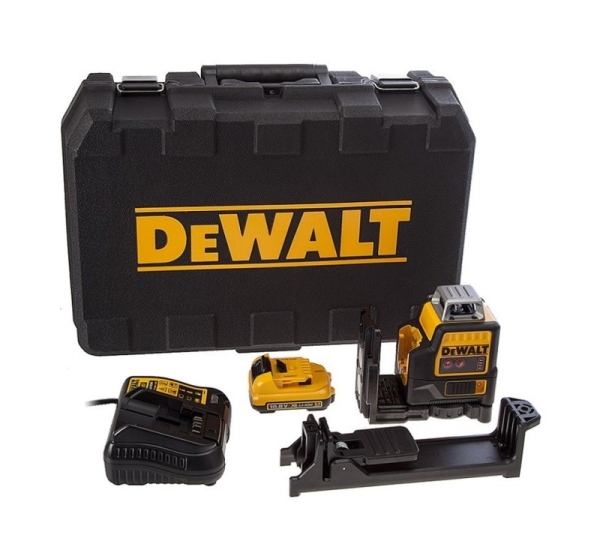 DEWALT DCE0811D1R-QW Laser level XR Li-Ion 10,8V 2,0 Ah Black, Yellow