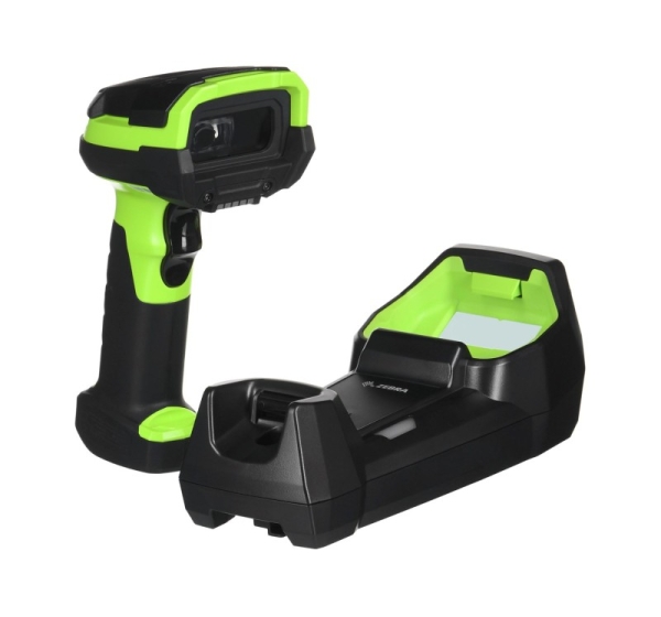 Zebra LI3678-SR Handheld bar code reader 1D Black, Green