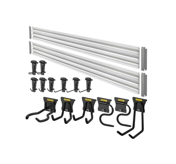 Stanley STST22000-1 garden tool storage rack Wall-mounted Steel