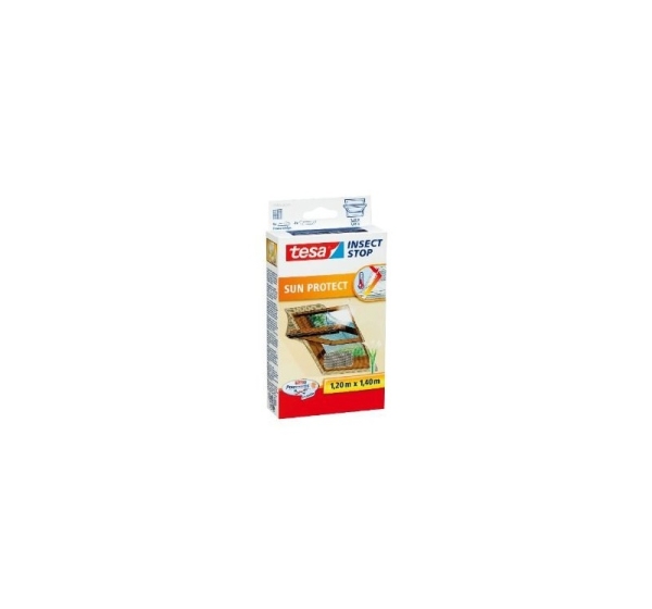 TESA Insect Stop Sun Protect mosquito net Window Silver