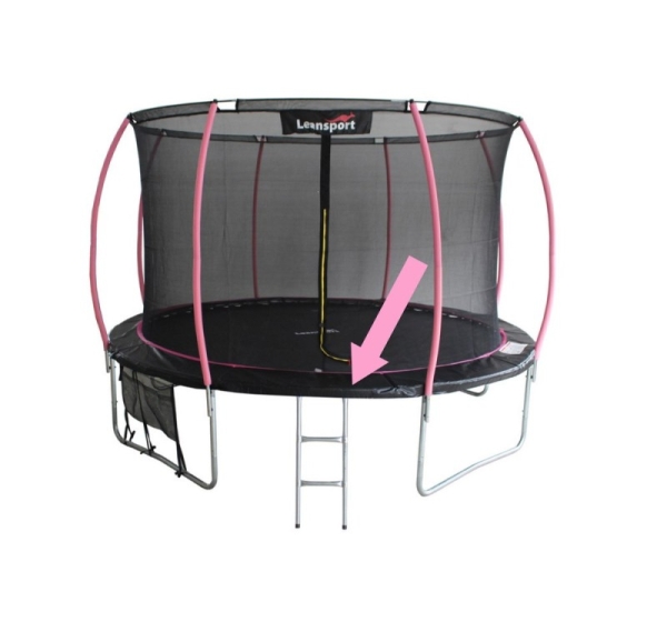 Osłona na sprężyny do Trampoliny Sport Max 8ft Czarno-Różowa