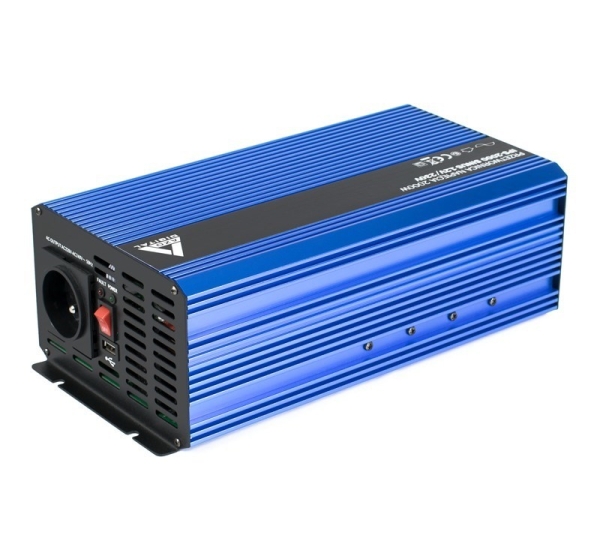 AZO Digital 12 VDC / 230 VAC Converter SINUS IPS-2000S 2000W