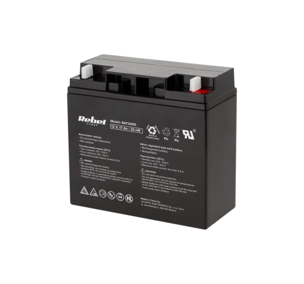 Rebel 12V 17Ah gel battery
