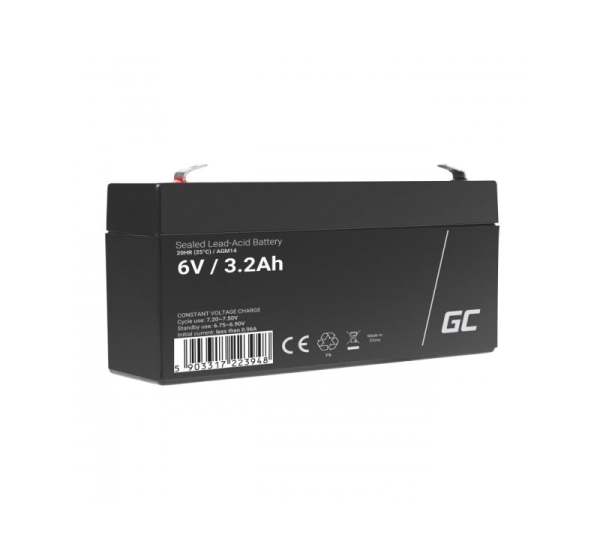 Green Cell AGM14 UPS battery Sealed Lead Acid (VRLA) 6 V 3.2 Ah