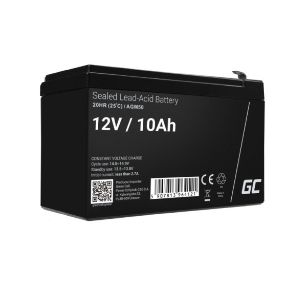 Green Cell AGM50 UPS battery VRLA AGM 12 V 10 Ah