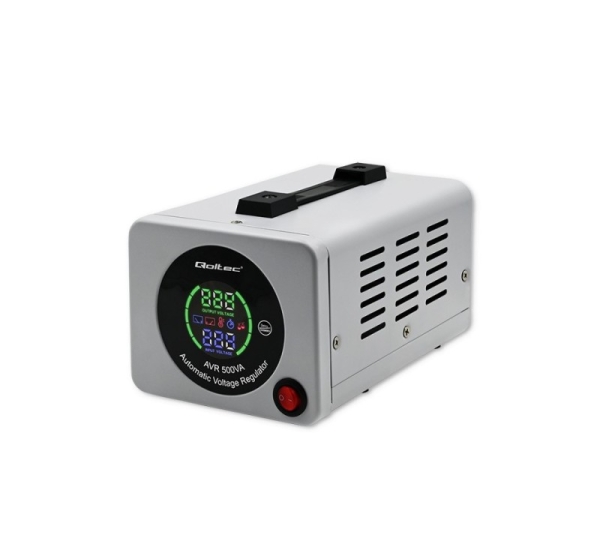Qoltec Automatic Voltage Stabilizer AVR 500VA