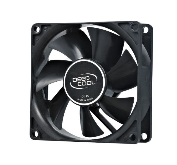 80mm case ventilation fan, 2 Pin; hydro bearing, | Deepcool