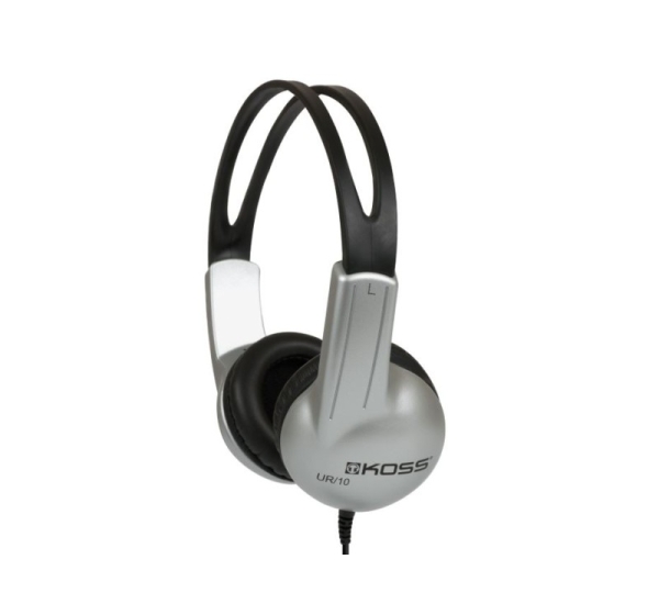 Koss | Headphones | UR10 | Wired | On-Ear | Silver/Black