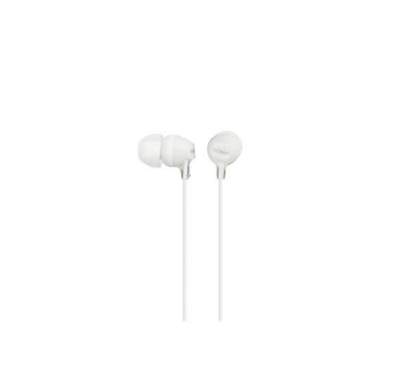 Sony | EX series | MDR-EX15AP | In-ear | White