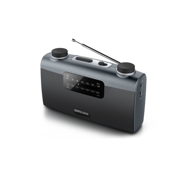 Muse | Portable radio | M-058R | AUX in | Black