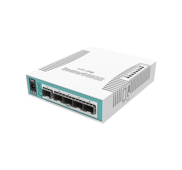 MikroTik Cloud Router Switch CRS106-1C-5S Web Management