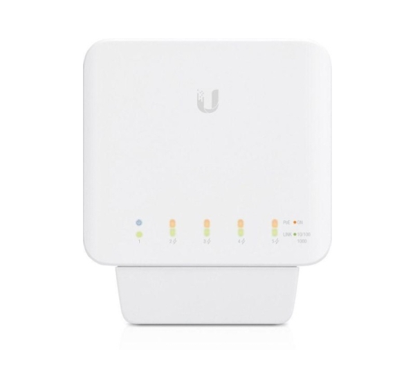 Ubiquiti USW-Flex Indoor/outdoor 5Port Poe Gigabit Switch with 802.3bt Input Power Support | Ubiquiti