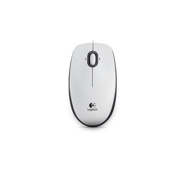 Logitech | B100 | Portable Optical Mouse | White
