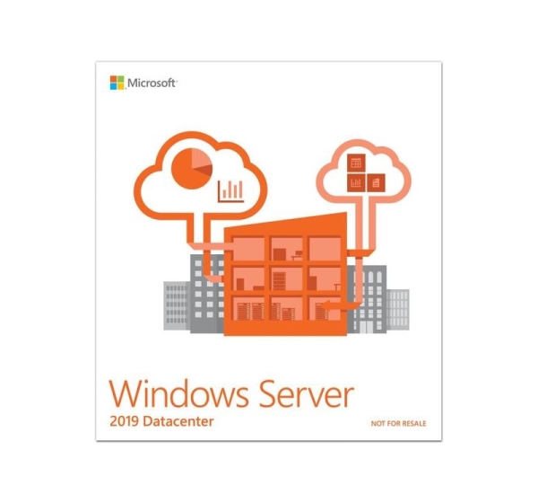 Microsoft | Windows Server 2019 Datacenter - 64-bit | P71-09023 | EN | 16 cores | DVD-ROM | Licence