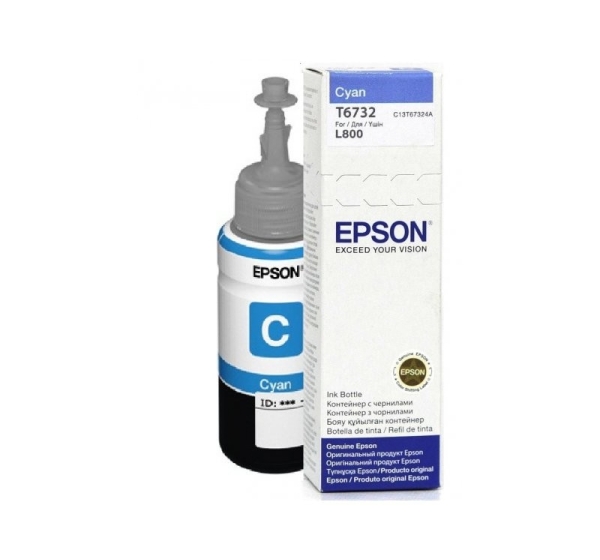 Epson T6732 Ink bottle 70ml | Ink Cartridge | Cyan