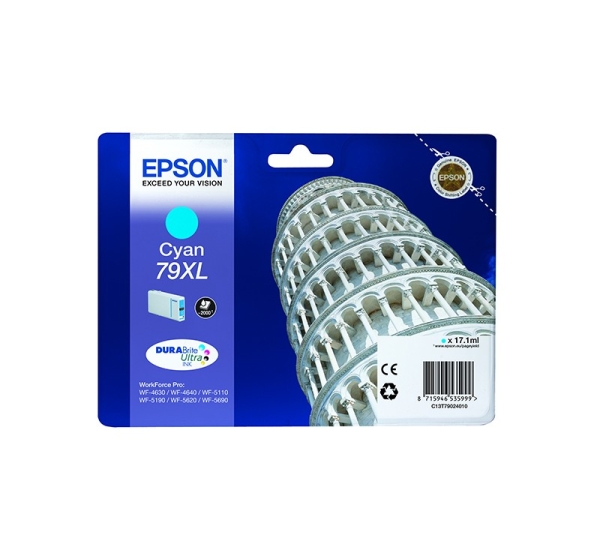 Epson 79XL | C13T79024010 | Inkjet cartridge | Cyan