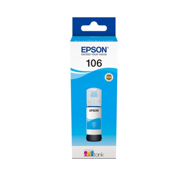 Epson Ecotank | 106 | Ink Bottle | Cyan