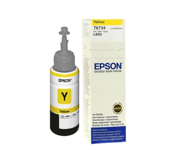 Epson T6734 Ink bottle 70ml | Ink Cartridge | Yellow