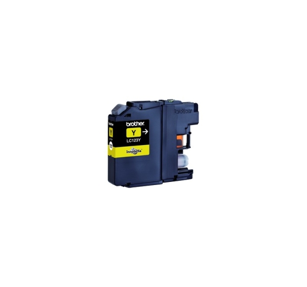 Brother LC123Y | Ink Cartridge | Yellow