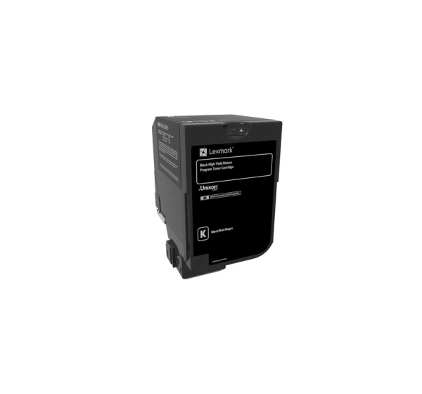 Lexmark 20K Black Return Program Toner Cartridge (CS720, CS725) | Lexmark Black
