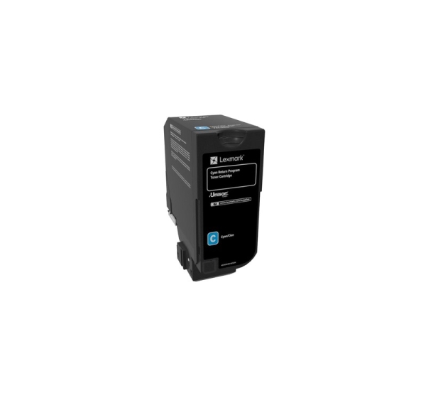 Lexmark Lexmark High Capacity Cyan Return Programme 84C2HC0 Toner Cartridge | Lexmark Cyan