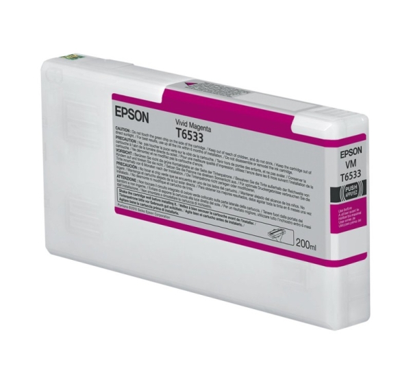 Epson T6533 | Ink Cartridge | Vivid Magenta