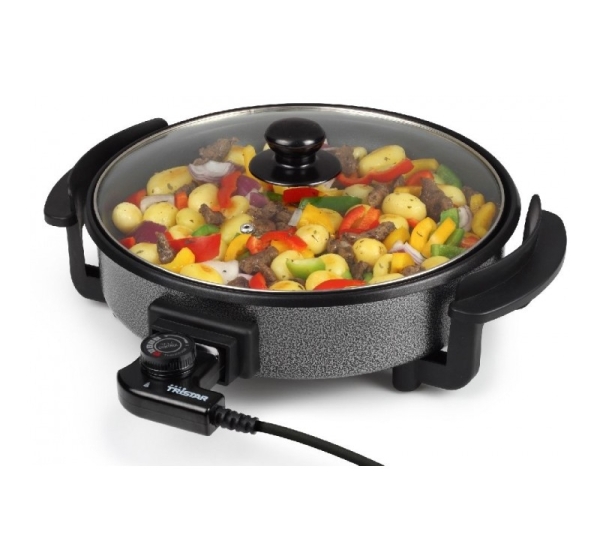 Tristar | Multifunctional grill pan | PZ-2963 | Grill | Fixed handle | Black
