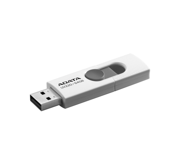 ADATA | UV220 | 64 GB | USB Type-A | White/Gray