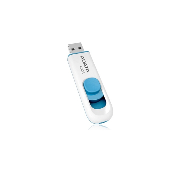 ADATA | C008 | 32 GB | USB Type-A | White/Blue