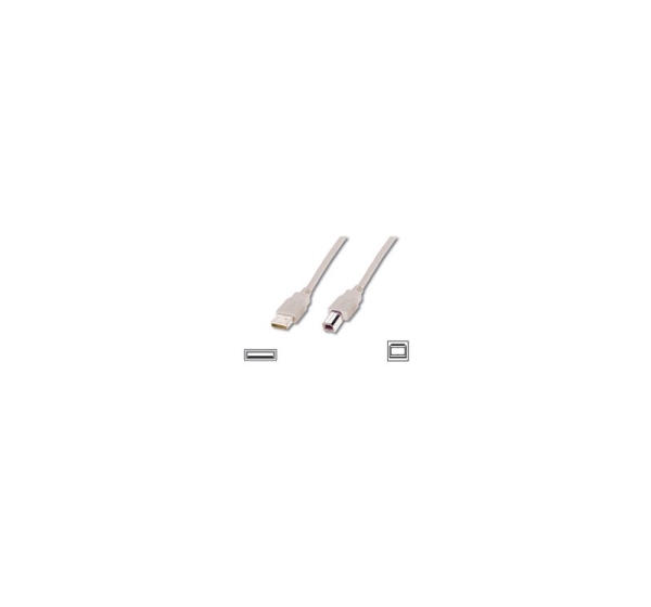 Logilink | USB 2.0 connection cable | USB-A to USB-B USB  A male | USB B male